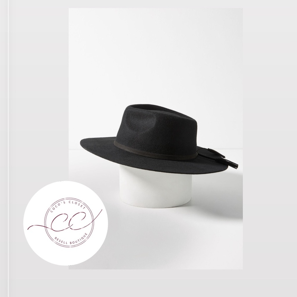 NWT• Anthropologie Tasseled Rancher Western Hat